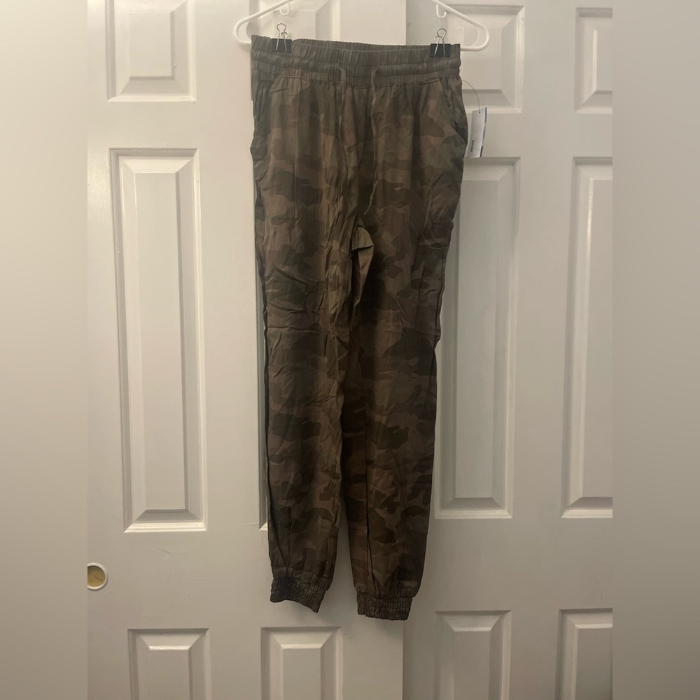 Cute camouflage pants!